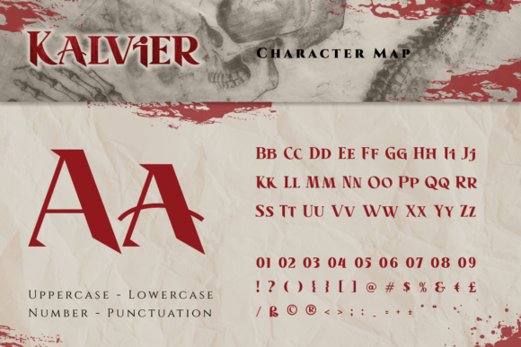 Kalvier Font - Preview 1