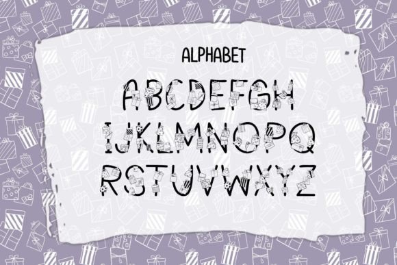 Little Gifts Font PNG with transparent background - Preview 1