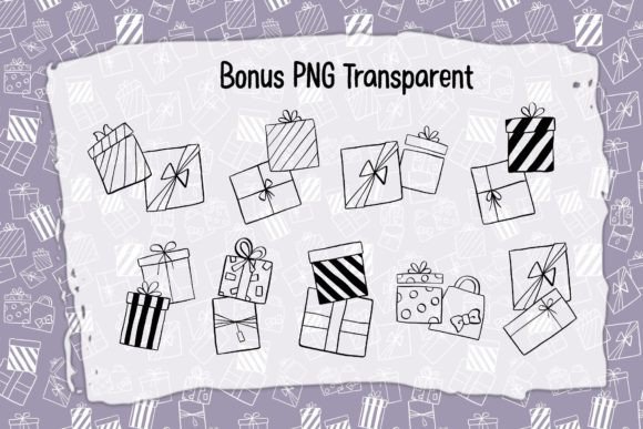 Little Gifts Font PNG with transparent background - Preview 3