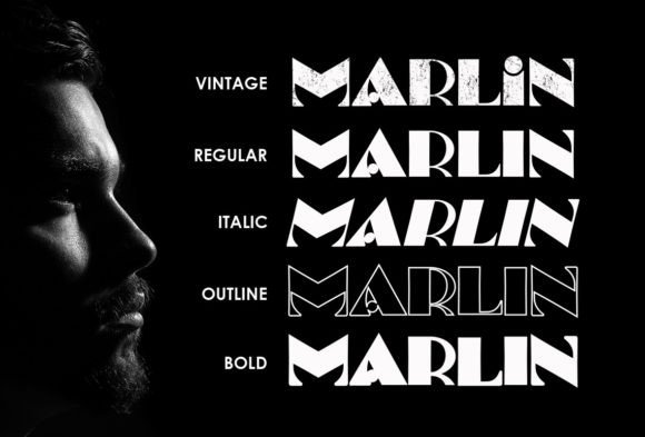 Marlin Font font preview - 1