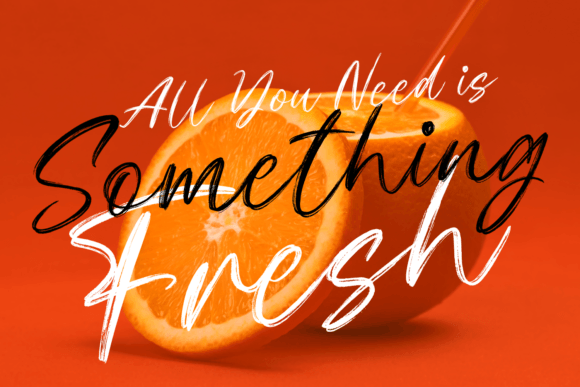 Moonlight Capture Font PNG with transparent background - Preview 5