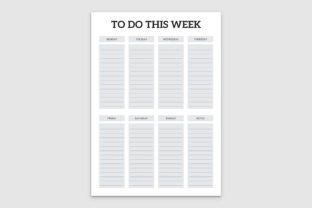 Printable Ultimate Planner Bundle Pack Graphic by mnt-creator ...