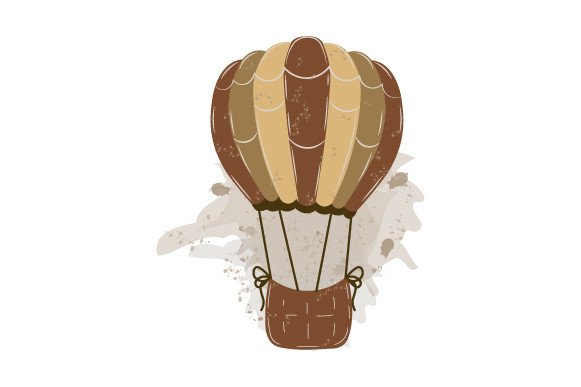 Steampunk Air Balloon SVG Cut file by Creative Fabrica Crafts ...