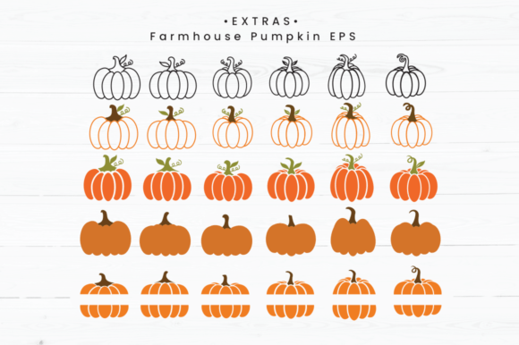 Farmhouse Pumpkin Font - Preview 4