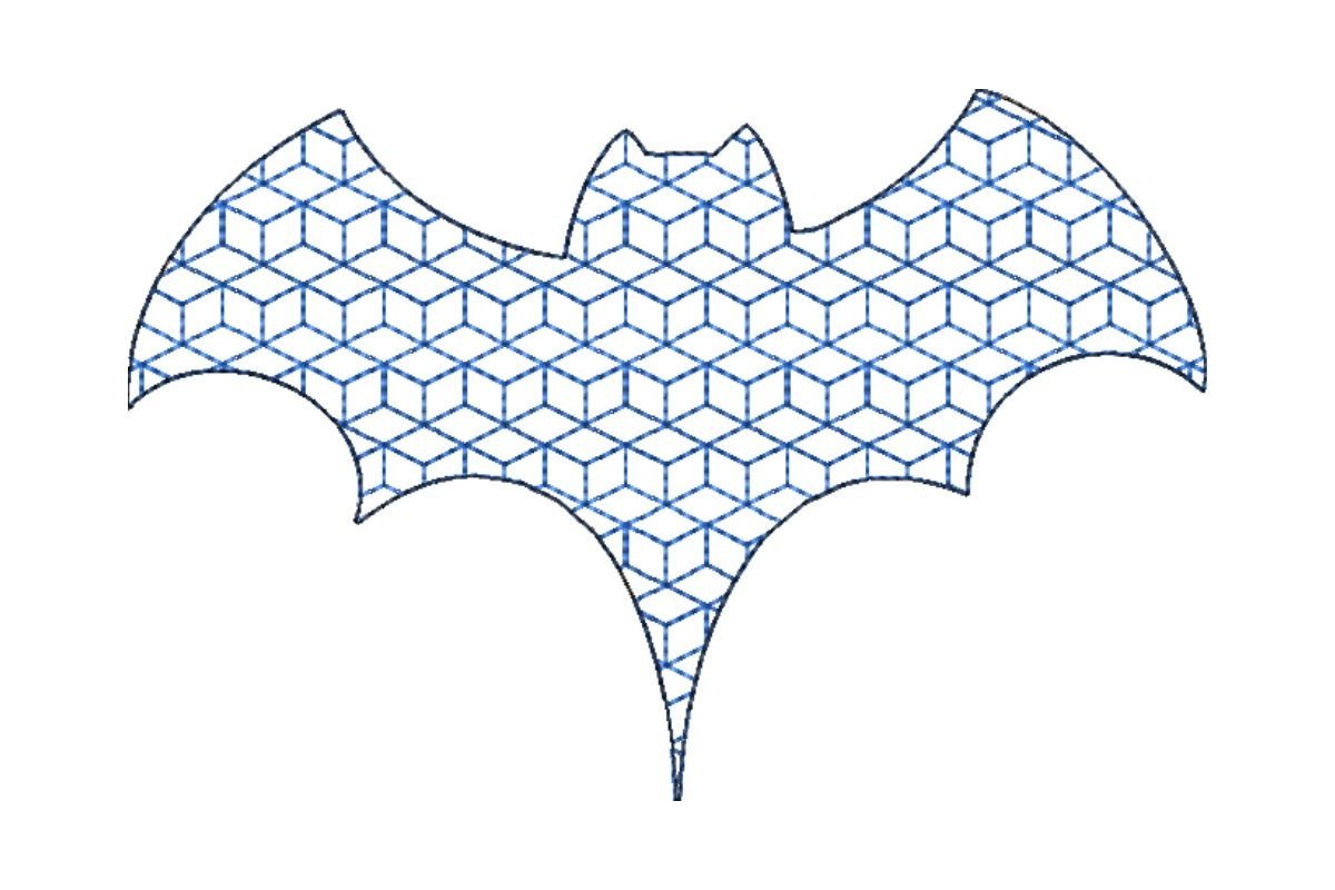 Japanese Sashiko Shape Bat