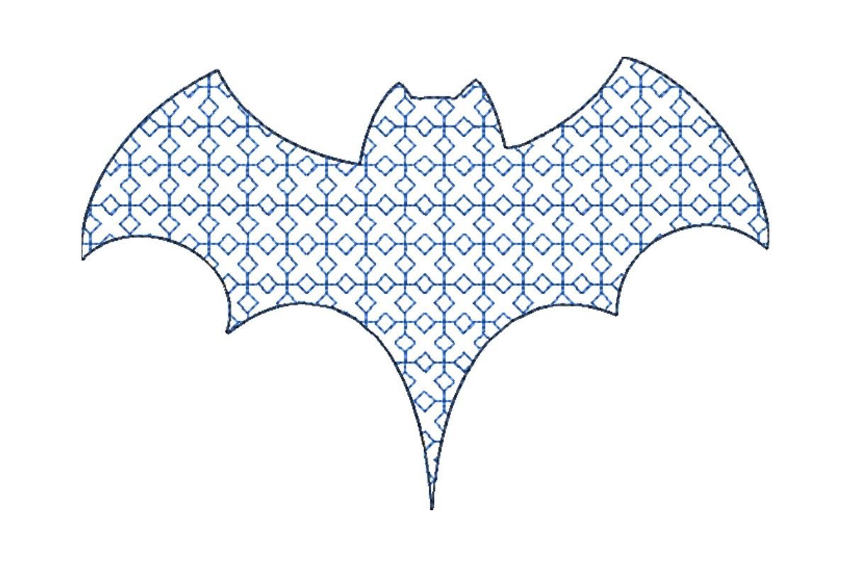 Japanese Sashiko Shape Bat