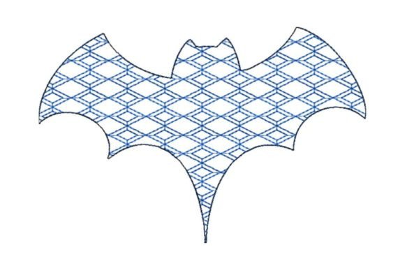 Japanese Sashiko Shape Bat