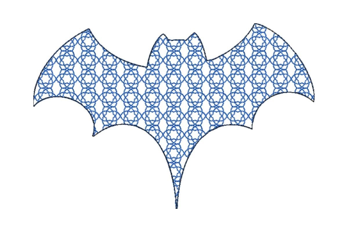 Japanese Sashiko Shape Bat