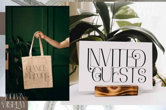 Marons and Glance Font PNG with transparent background - Preview 5