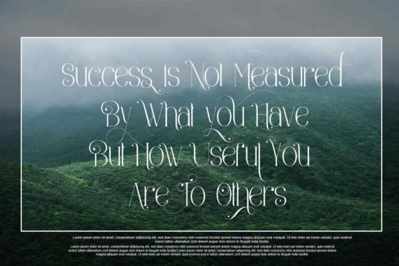 Marons and Glance Font PNG with transparent background - Preview 6