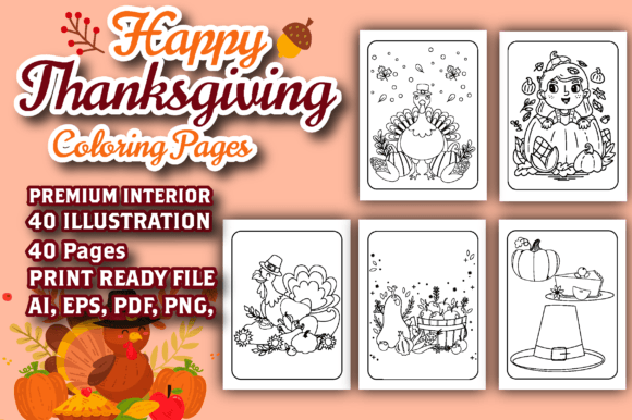 Thanksgiving Coloring Pages For Kids