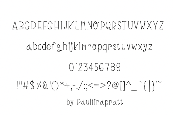 Kitchen Font - Preview 2