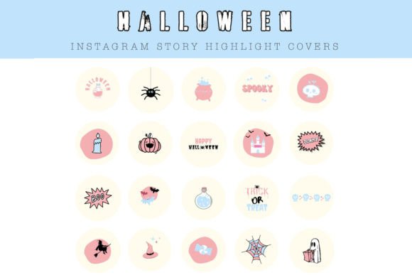 Halloween Instagram Highlight Covers