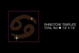 Cancer Rhinestone Template SVG Cut file by Creative Fabrica Crafts ...
