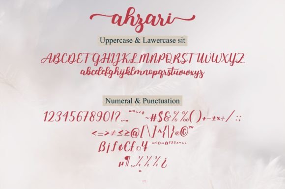 Ahzari Font - Preview 6