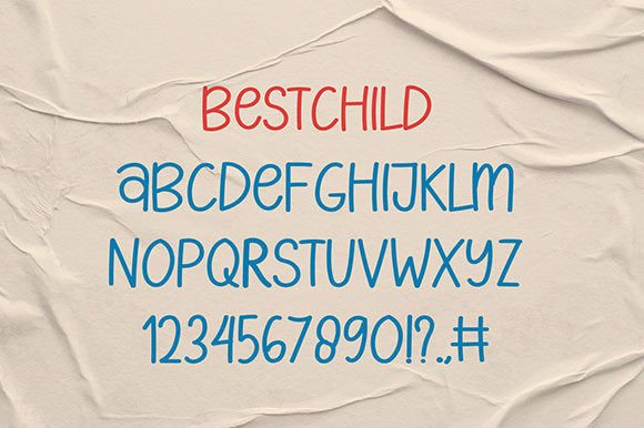 Bestchild Font - Preview 4