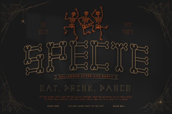 Bones Font - Preview 4