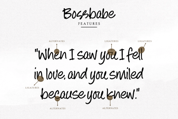 Bossbabe Font - Preview 5