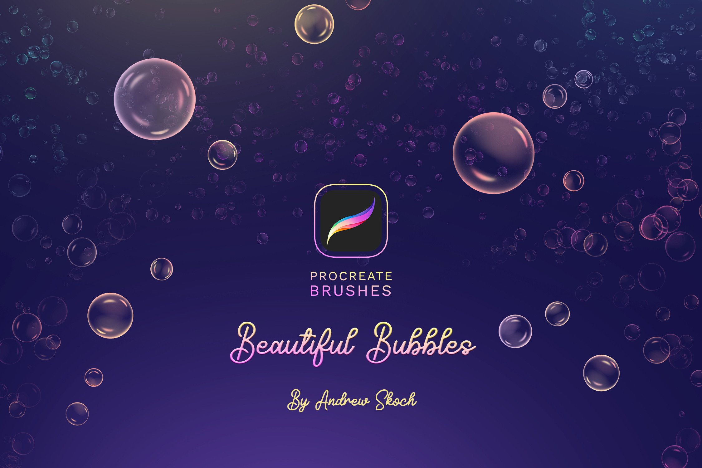 Bubbles Procreate Brushes - photo 2