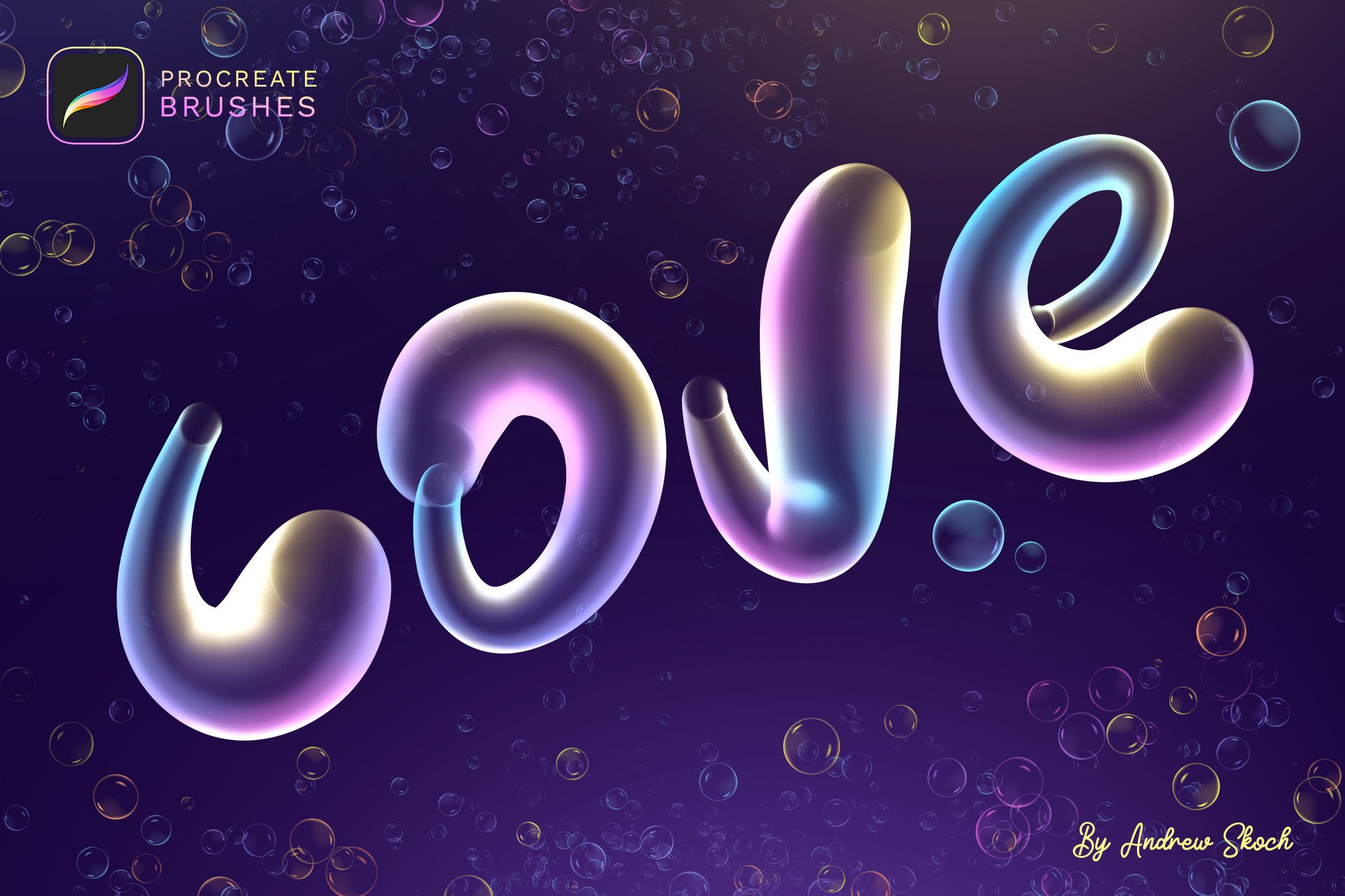 Bubbles Procreate Brushes - photo 6