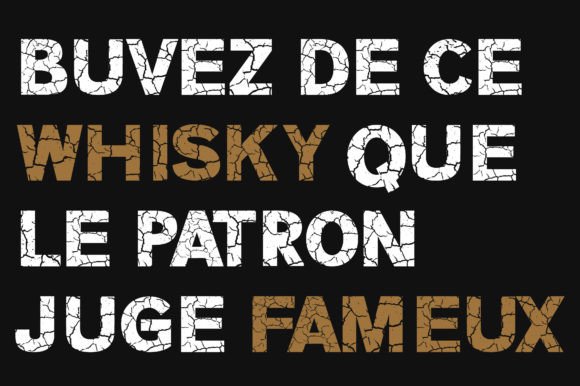Crack Font - Preview 5