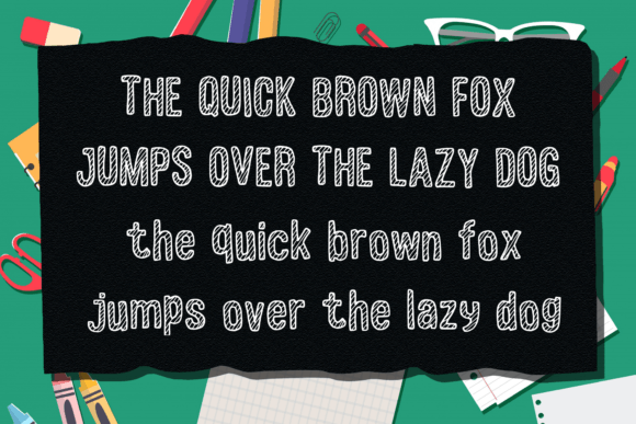 Chalk Sans Font - Preview 3