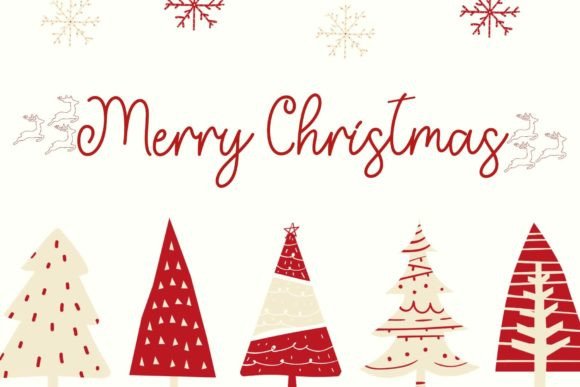 Christmas Prayer Font font preview - 1