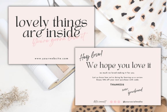 Customer Canva Thank You Insert Template