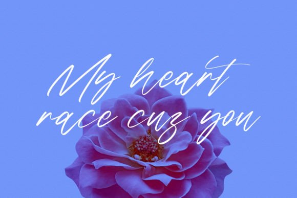 Ellisa Snowly Font PNG with transparent background - Preview 3