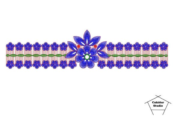 Floral Belt Border