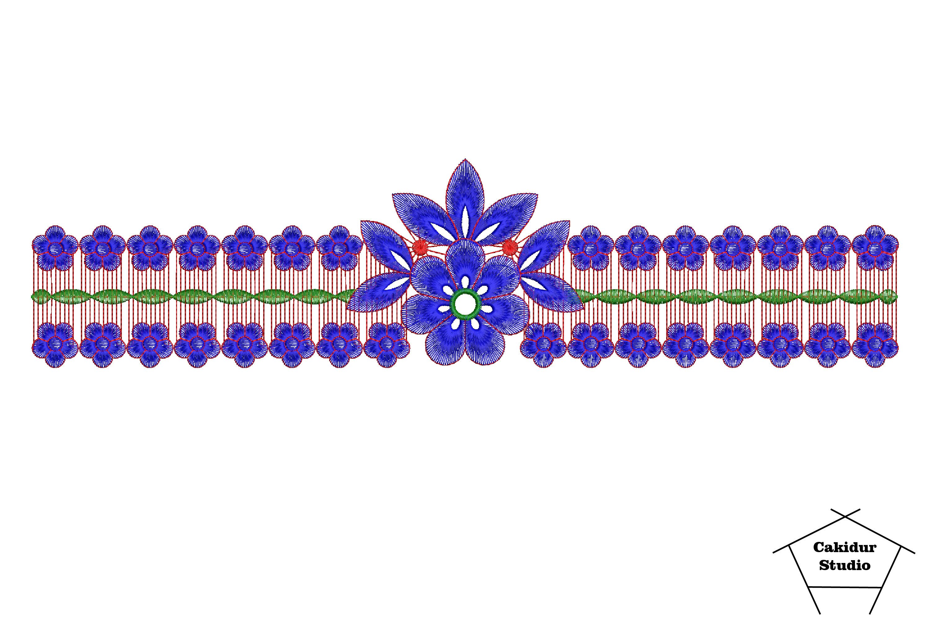 Floral Belt Border