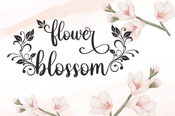 Flourish Font - Preview 6