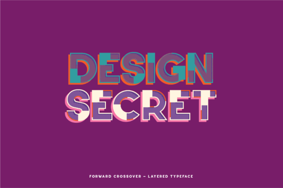 Forward Crossover Font - Preview 4
