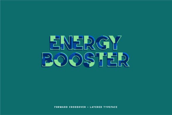 Forward Crossover Font - Preview 5
