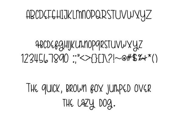 Grumdrops Font - Preview 1