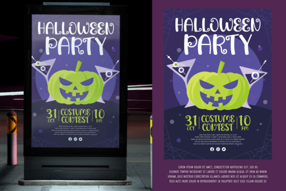 Halloween Curly Creepy Font PNG with transparent background - Preview 2