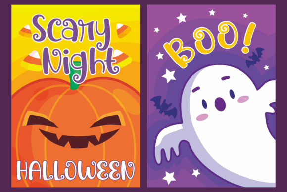 Halloween Curly Creepy Font - Preview 4