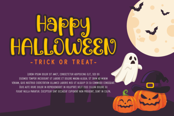 Halloween Curly Creepy Font - Preview 6