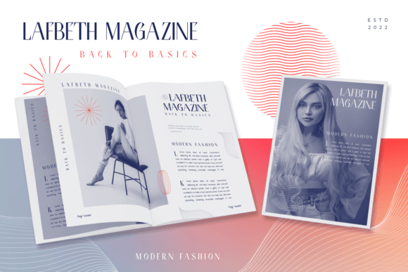 Lafbeth Font PNG with transparent background - Preview 4