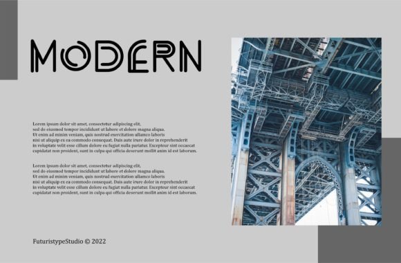 Monter Font font preview - 1