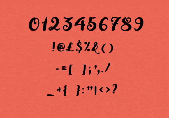 Moarmof Font font preview - 3
