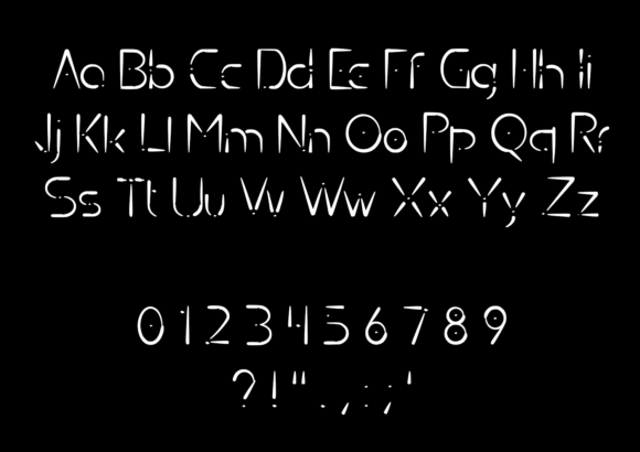 Qomed 99 Font PNG with transparent background - Preview 1