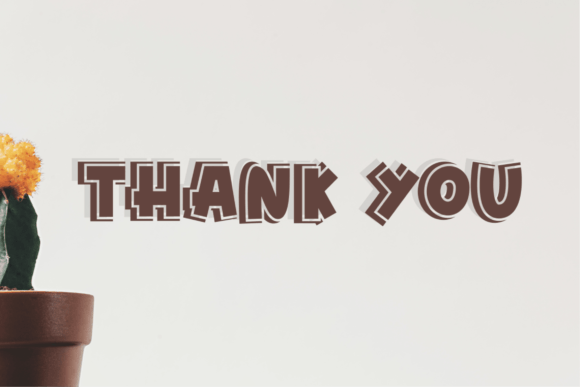 Rosohati Ornament Font PNG with transparent background - Preview 5