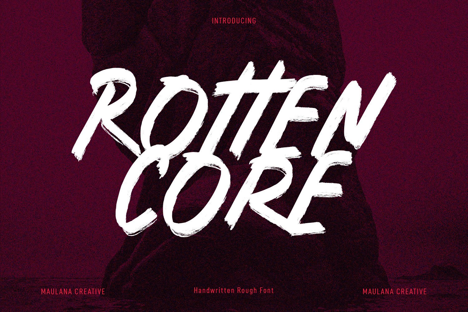 Rotten Core Font by Maulana Creative · Creative Fabrica