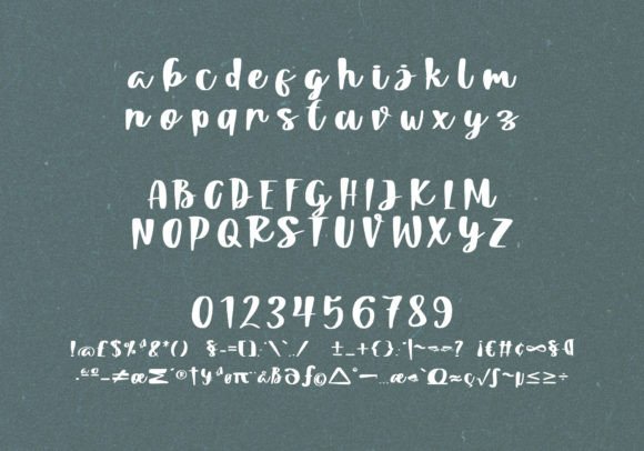 Sandero Font PNG with transparent background - Preview 3