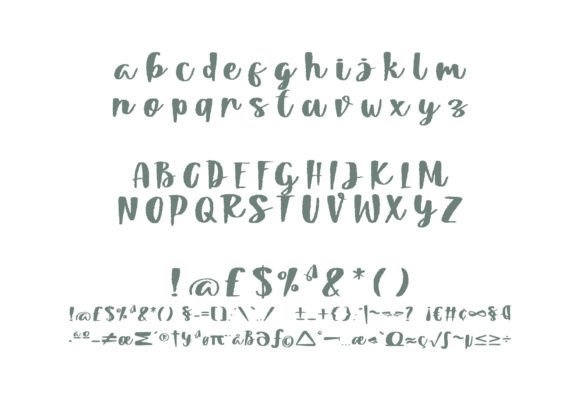 Sandero Font PNG with transparent background - Preview 4
