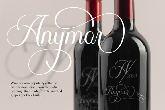 Aubgane Font - Preview 1