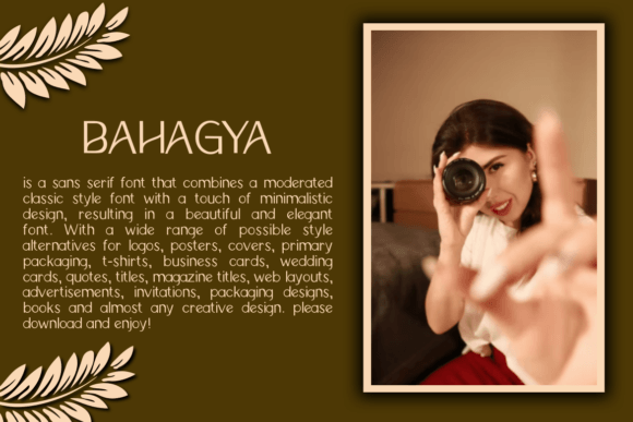 Bahagya Font - Preview 2