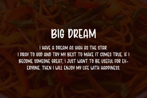 Bakmi Enak Font - Preview 2