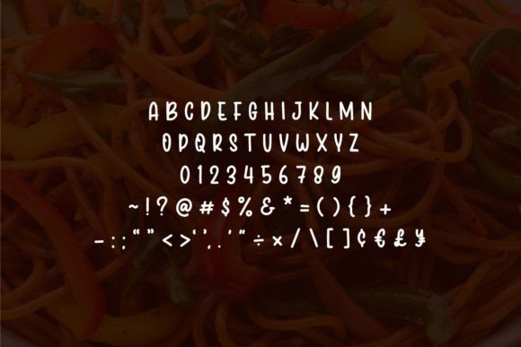 Bakmi Enak Font - Preview 3